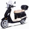 Amigo Avenza 200 Vespa Clone Scooter - Black