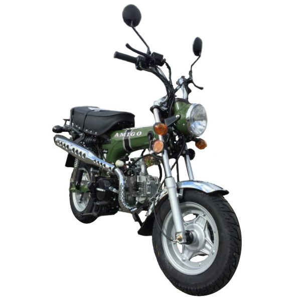 Amigo Rocky 125cc Mini Trail Bike - Green