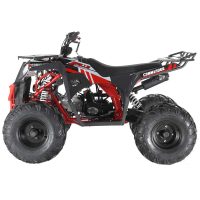 Apollo Commander 125 Mid-Size Youth ATV - Black - Left