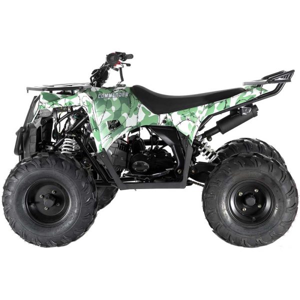 Apollo Commander 125 Mid-Size Youth ATV - Camo - Left