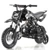Apollo DB-21 Kids Dirt Bike with Training Wheels - Black