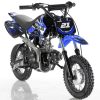 Apollo DB-21 Kids Dirt Bike with Training Wheels - Blue