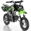 Apollo DB-21 Kids Dirt Bike with Training Wheels - Green