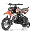 Apollo DB-21 Kids Dirt Bike with Training Wheels - Orange