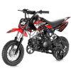 Apollo DB-21 Kids Dirt Bike with Training Wheels - Red