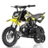 Apollo DB-21 Kids Dirt Bike with Training Wheels - Yellow