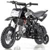 Apollo DB-25 Kids Dirt Bike with Training Wheels - Black