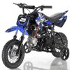 Apollo DB-25 Kids Dirt Bike with Training Wheels - Blue