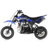 Apollo DB-25 Kids Dirt Bike with Training Wheels - Blue left side view