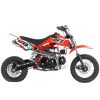 Apollo DB-28 110cc Kids Dirt Bike - Red right side view