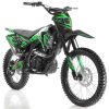 Apollo DB-36 Full Size Adult Dirt Bike - Green