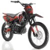 Apollo DB-36 Full Size Adult Dirt Bike - Red