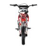 Apollo DB-X14 125cc Dirt Bike - Red front view