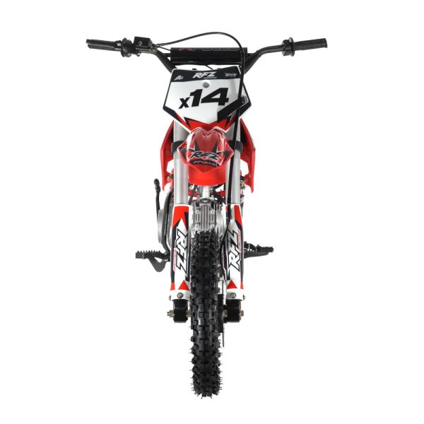 Apollo DB-X14 125cc Dirt Bike - Red front view