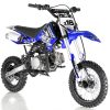 Apollo DB-X16 Dirt Bike - Blue right view