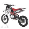Apollo DB-X19 125cc Dirt Bike - Black rear profile view