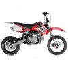 Apollo DB-X4 Semi-Automatic Dirt Bike - Red right side view