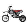 Apollo DB-X5 RFZ 125cc Dirt Bike - Black left side view