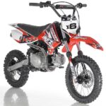 Apollo DB-X6 125cc Dirt Bike - Red