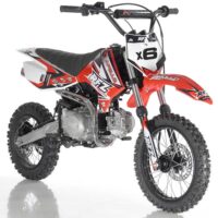 Apollo DB-X6 125cc Dirt Bike - Red