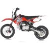 Apollo DB-X6 125cc Dirt Bike - Red left side view