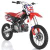 Apollo DB Z40 RFZ 140cc Mid-size Dirt Bike - Red