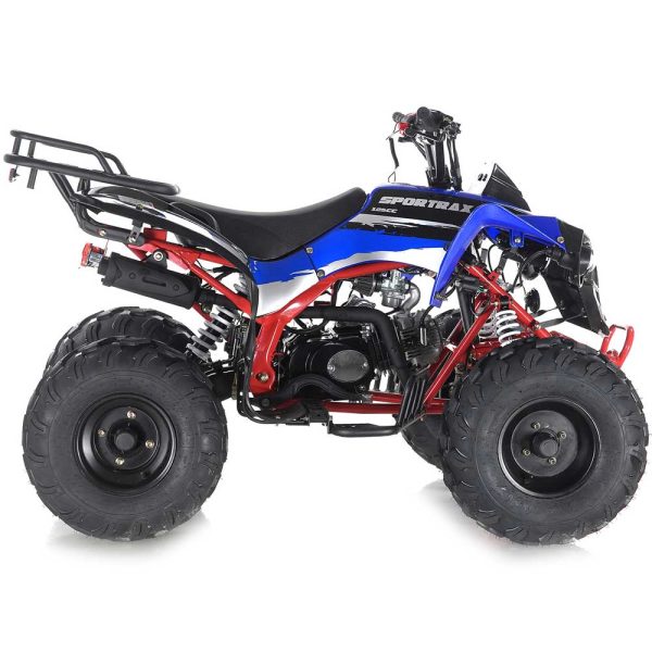 Apollo SporTrax 125 Youth ATV - Blue Right