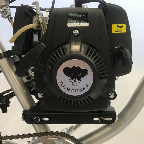 Cheata Bikes Varuna Motorized Bicycle - engine