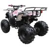 Coolster 3125XR8-U Mid-Size Youth ATV - Pink - Left