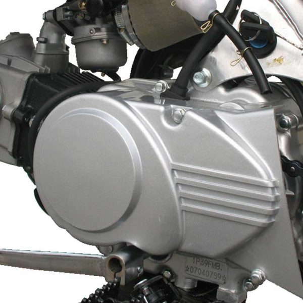 Coolster QG-210 Kids MotoCross Dirt Bike - engine detail view