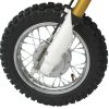 Coolster QG-213A 110cc Automatic Kids MotoCross Dirt Bike - front wheel detail