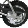 Coolster QG-213A 110cc Automatic Kids MotoCross Dirt Bike - rear wheel detail