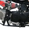 Coolster QG-214 125cc Youth MotoCross Dirt Bike - engine detail