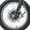 Coolster QG-214S 125cc Youth MotoCross Dirt Bike - front wheel detail