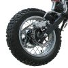Coolster QG-214S 125cc Youth MotoCross Dirt Bike - rear wheel detail
