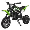 Pure Fun World DB01 50cc Mini Dirt Bike for Kids - Green