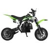 Pure Fun World DB01 50cc Mini Dirt Bike for Kids - Green right side view