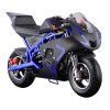 Pure Fun World G00001 Gas Kids Pocket Bike - Blue