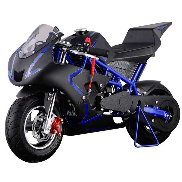 Pure Fun World G00001 Gas Kids Pocket Bike - left side