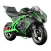 Pure Fun World G00001 Gas Kids Pocket Bike - Green