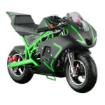 Pure Fun World G00001 Gas Kids Pocket Bike - Green