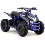 Titan Kids Electric ATV Four-Wheeler - Blue
