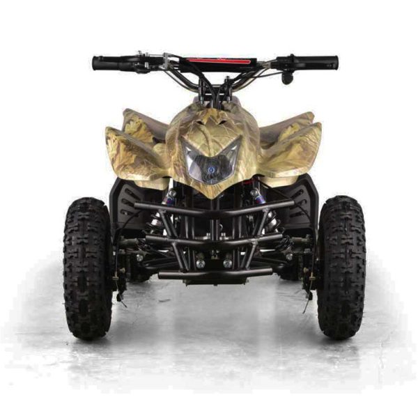 Titan Kids Electric ATV Four-Wheeler - Camo front view