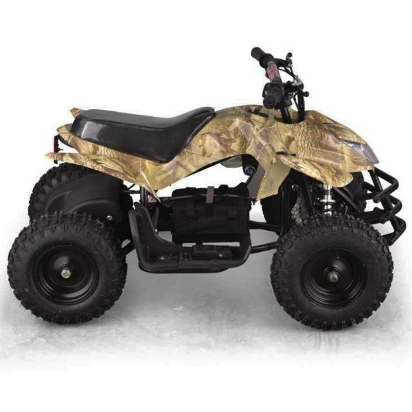 Titan Kids Electric ATV Four-Wheeler - Camo right side view