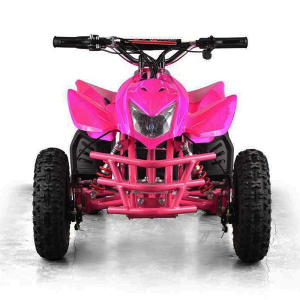 Titan Kids Electric ATV Four-Wheeler - Pink front view