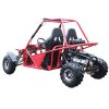 Vitacci DLX 200cc Full Size Batman GoKart - rear profile view