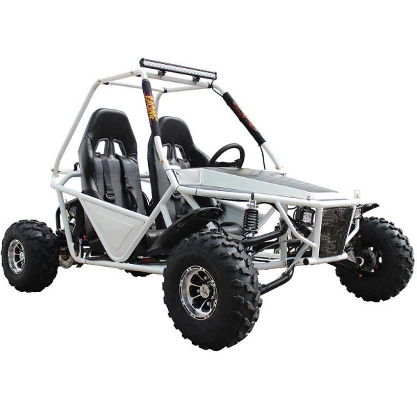 Vitacci DLX 200cc Full Size Batman GoKart - White