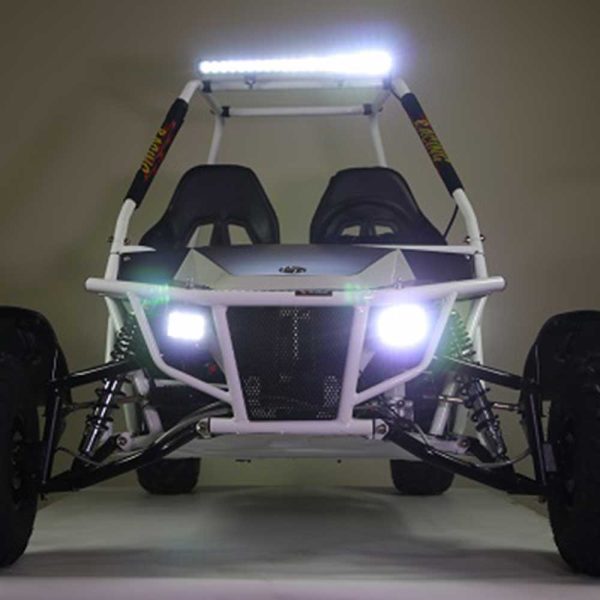 Vitacci DLX 200cc Full Size Batman GoKart - lighting detail