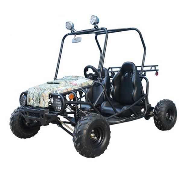 Tao Jeep Auto T125Auto Kids Go Kart - Tree Camo