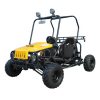 Tao Jeep Auto T125Auto Kids Go Kart - Yellow w/ black seats